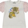 Kids Dolce & Gabbana Shirts | Dolce & Gabbana Dolce & Gabbana Baby Meisjes T-Shirt Wit Wit