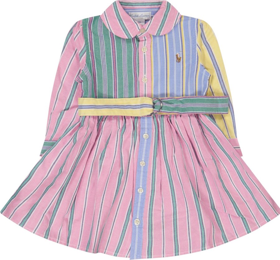 Kids Ralph Lauren Jurken | Ralph Lauren Ralph Lauren Baby Meisjes Jurkje Roze Roze