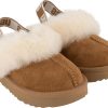 Kids UGG Schoenen | Ugg Ugg Kinder Meisjes Sloffen Camel Taupe