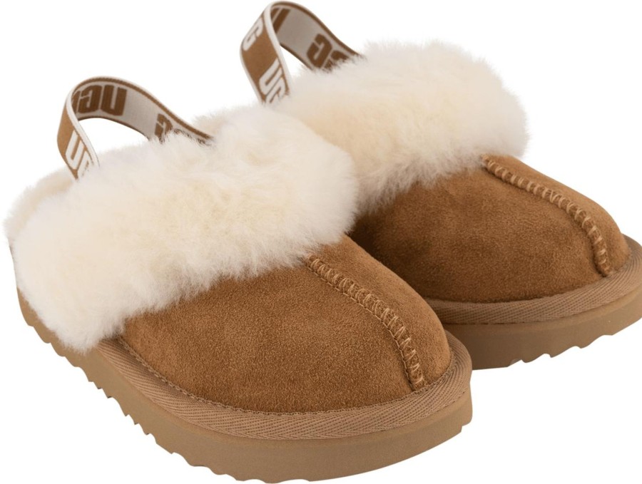 Kids UGG Schoenen | Ugg Ugg Kinder Meisjes Sloffen Camel Taupe