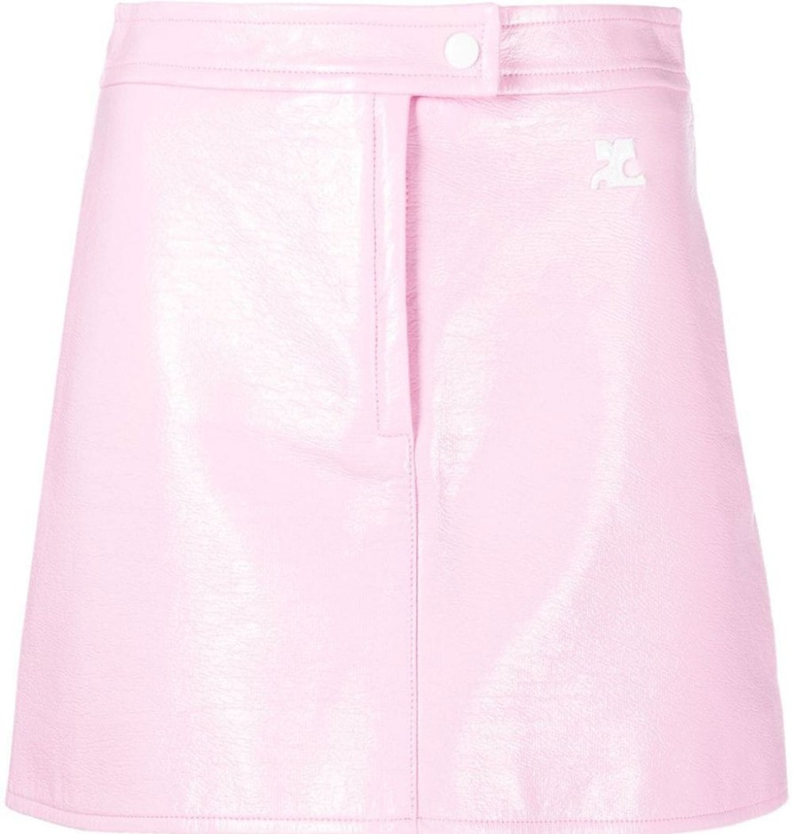 Dames COURREGES | Courreges Courreges Skirts Pink Pink Roze