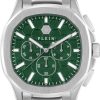 Heren Philipp Plein | Philipp Plein $Pectre Chrono Pwsaa0223 Horloge 44 Mm Groen