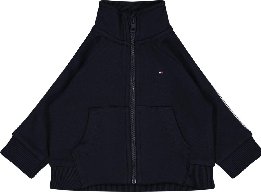 Kids Tommy Hilfiger Vesten | Tommy Hilfiger Tommy Hilfiger Baby Jongens Vesten Navy Blauw