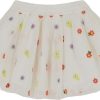 Kids Stella McCartney Rokken | Stella Mccartney Plisse Mini Skirt Wit