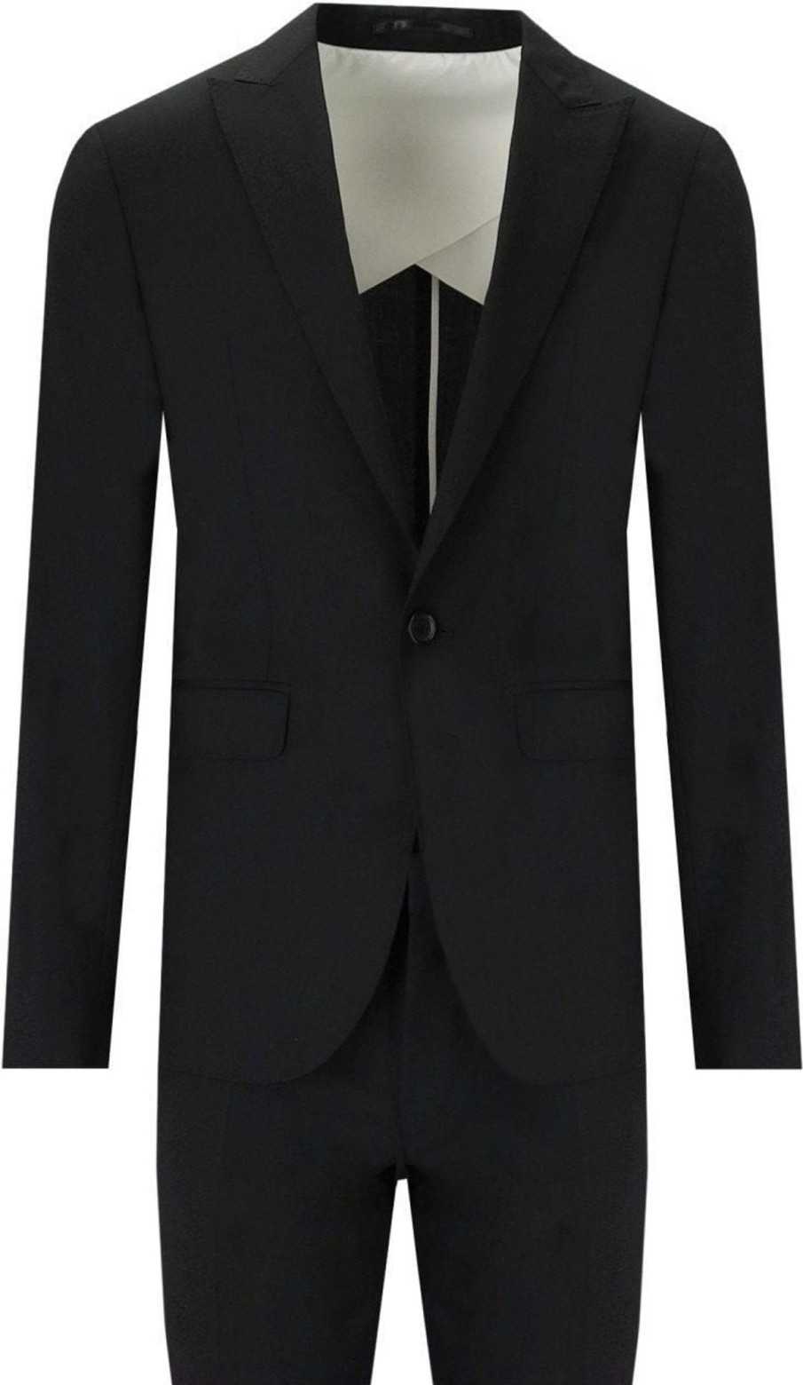 Heren Dsquared2 | Dsquared2 Tokyo Black Suit Black Zwart