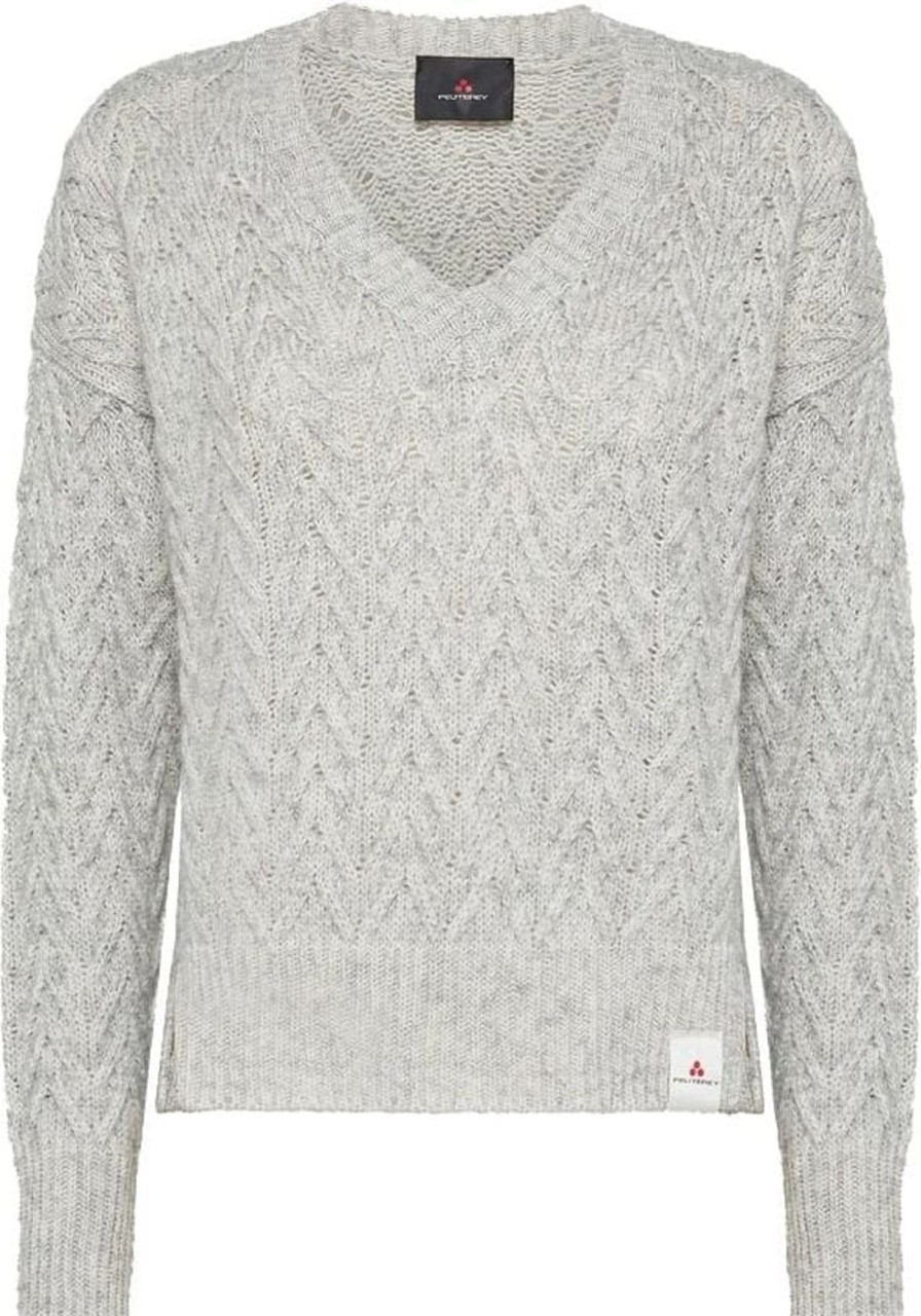 Dames Peuterey | Peuterey Sweaters Light Grey Gray Grijs