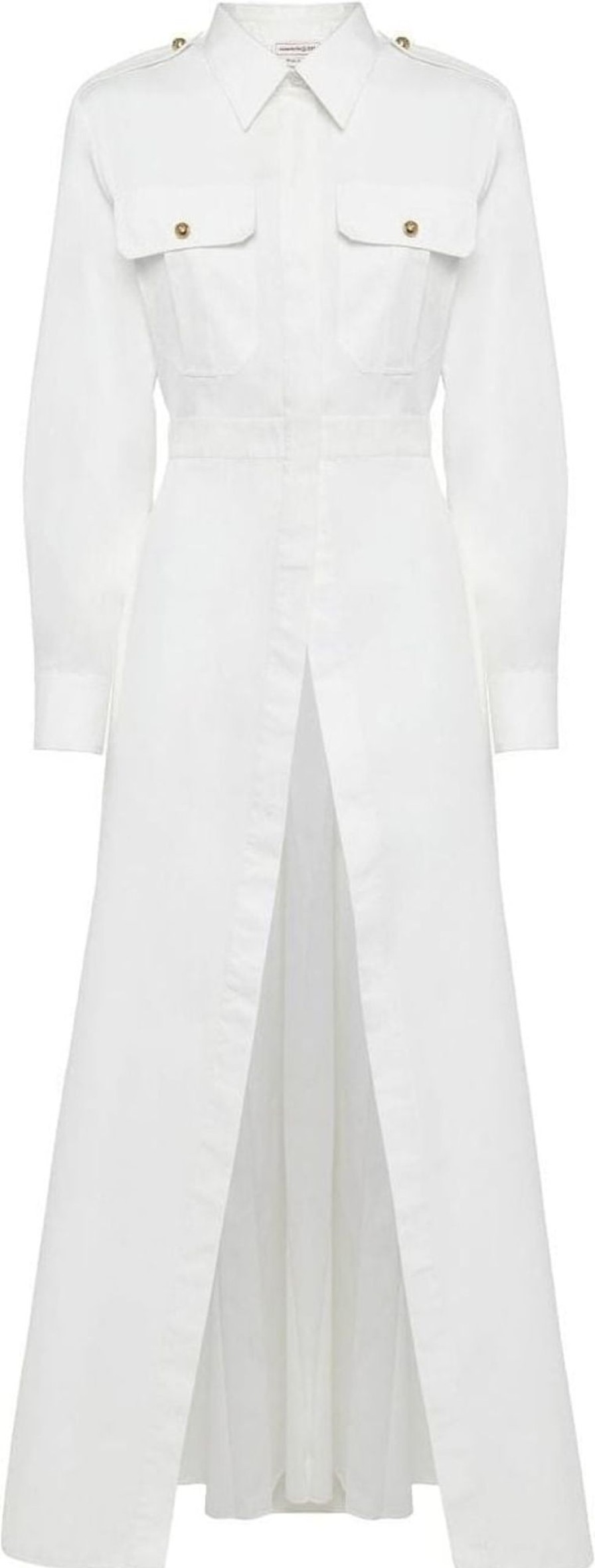 Dames Alexander McQueen | Alexander Mcqueen Shirts White Wit