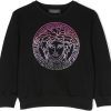 Kids Versace Tops | Versace Sweatshirt Black Zwart