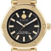 Dames Philipp Plein | Philipp Plein Pw1Ba0623 The Hexagon Horloge 38 Mm Zwart