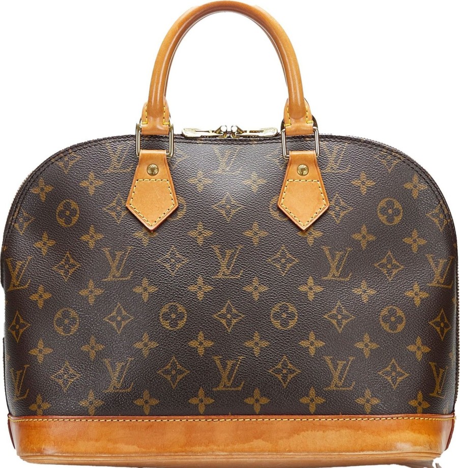 Dames Louis Vuitton | Louis Vuitton Monogram Alma Pm Bruin