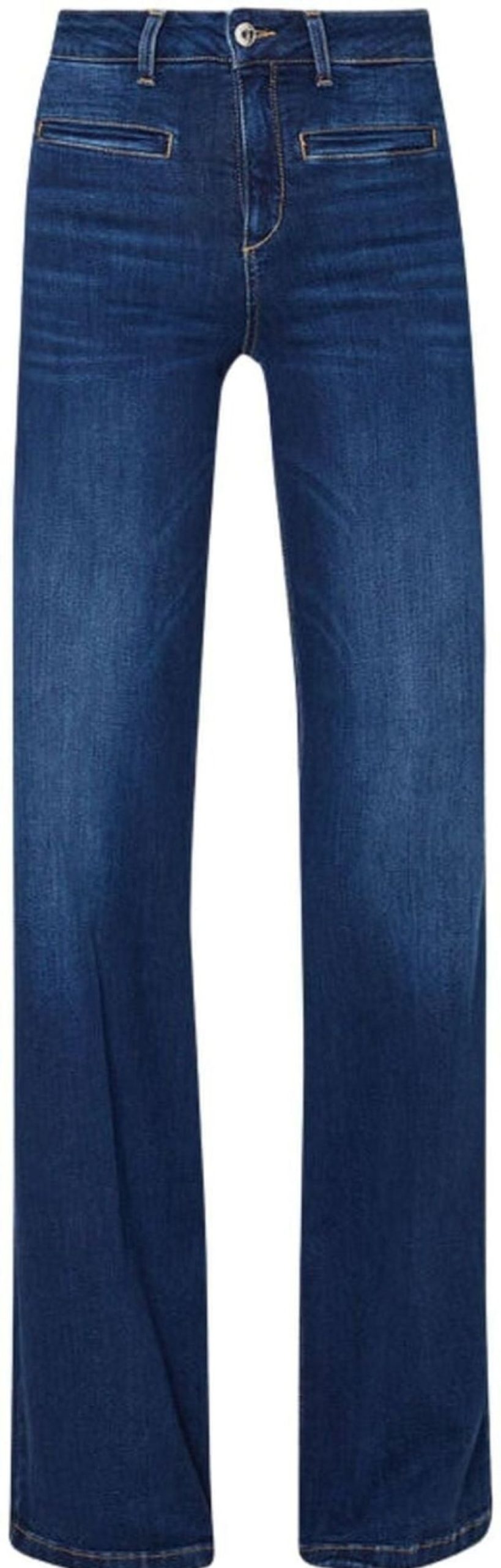 Dames Liu Jo | Liu Jo Jeans Donna Modello Flare Scuro Blauw