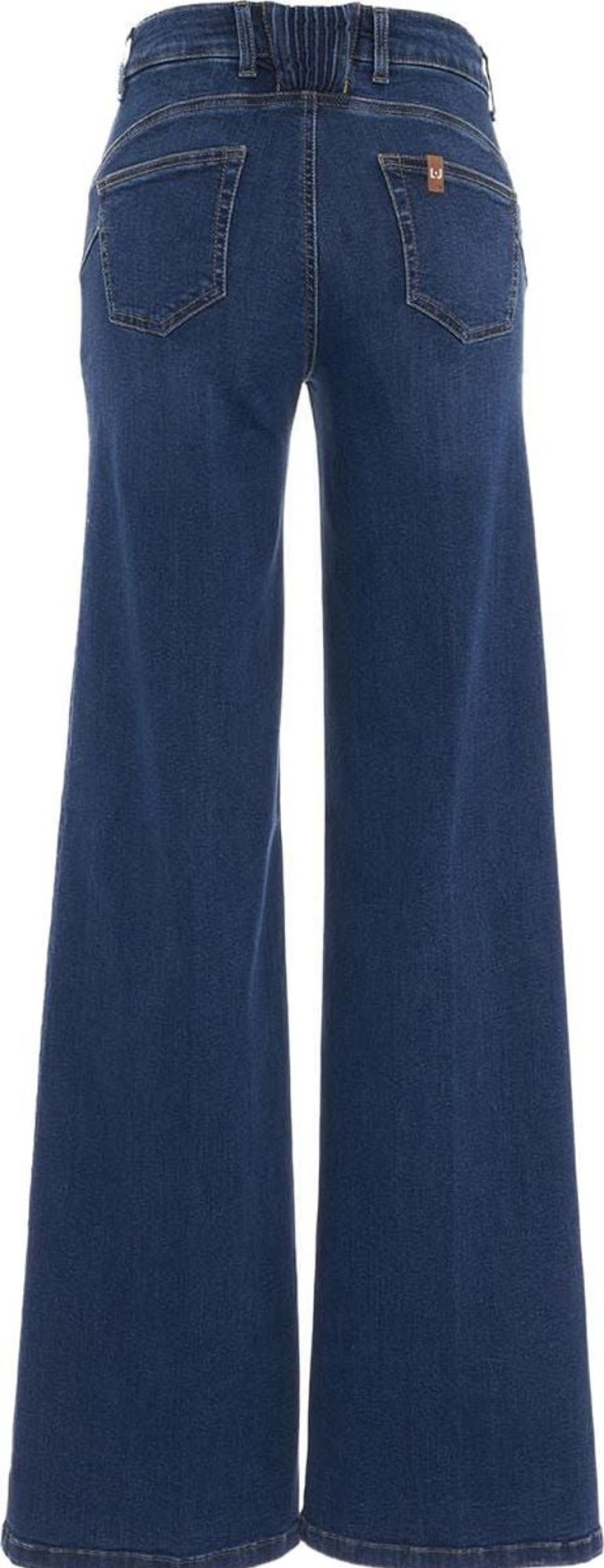 Dames Liu Jo | Liu Jo Jeans Donna Modello Flare Scuro Blauw