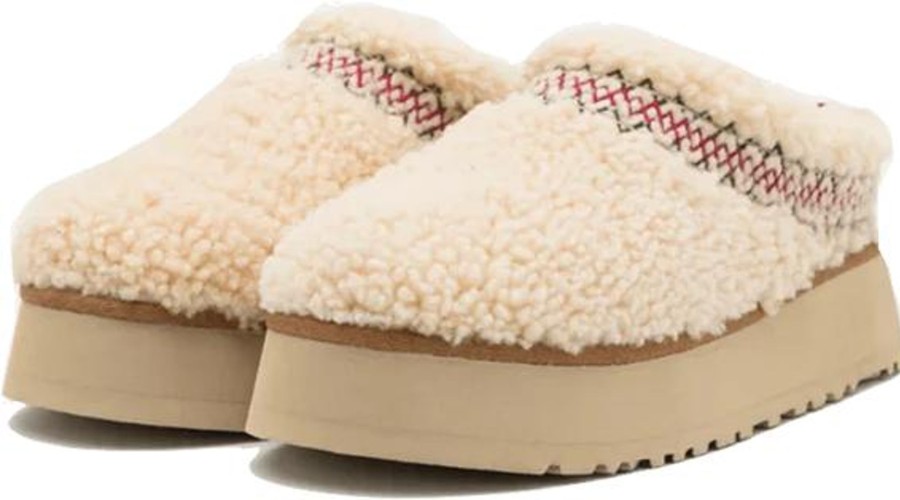 Dames UGG | Ugg Ugg Tazz Braid Natural Beige