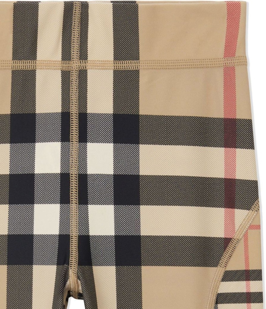 Kids Burberry Broeken | Burberry Burberry Kids Trousers Beige Beige