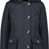 Kids Airforce Jassen | Airforce 4 Pocket Parka Jas Meisjes Donkerblauw Blauw