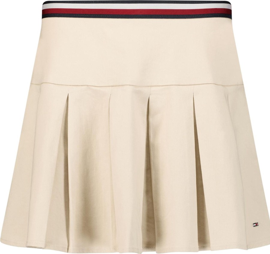 Kids Tommy Hilfiger Rokken | Tommy Hilfiger Tommy Hilfiger Kinder Meisjes Rok Beige Beige