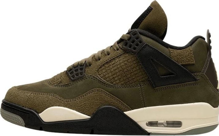 Dames Nike | Nike Air Jordan 4 Retro Se Craft Medium Olive (Gs) Groen