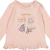 Kids Guess Shirts | Guess Guess Baby Meisjes T-Shirt Zalm Roze