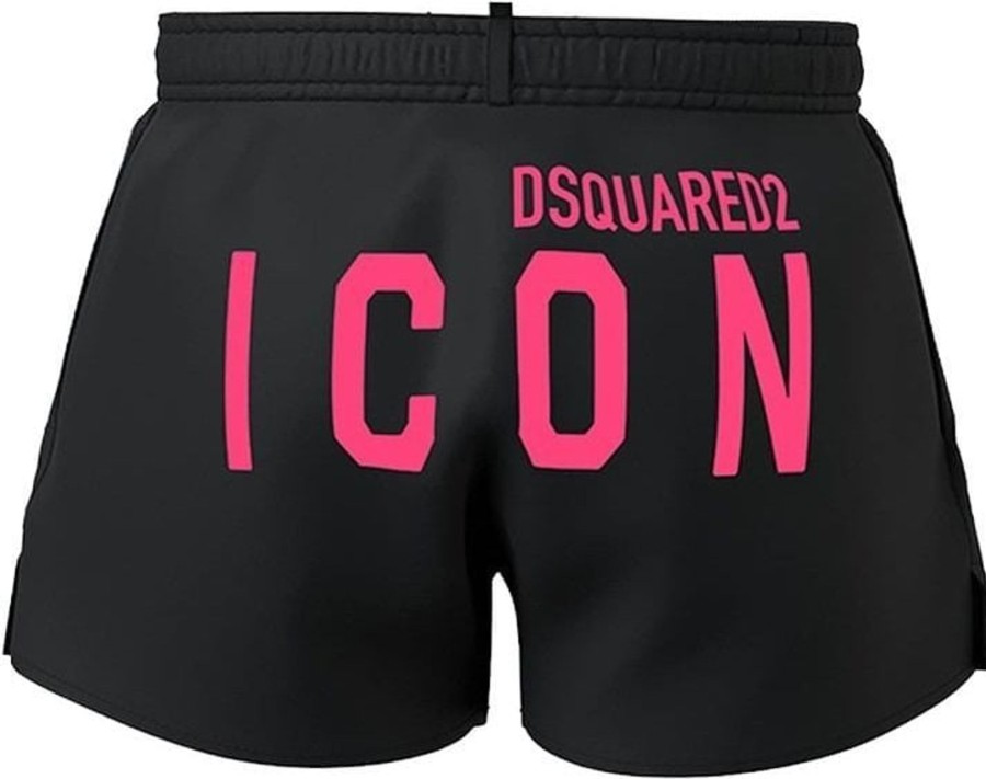 Kids Dsquared2 Badkleding | Dsquared2 Icon Zwembroek Zwart