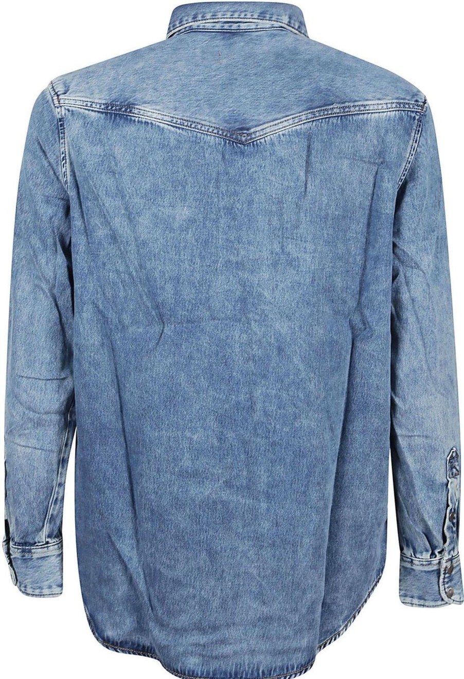 Heren Diesel | Diesel D-Ocean Shirt Blue Blauw