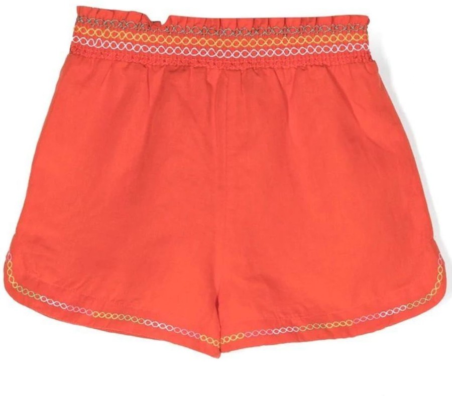 Kids Stella McCartney Shorts | Stella Mccartney Shorts Orange Oranje