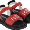 Kids Dsquared2 Sandalen | Dsquared2 Dsquared2 Kinder Meisjes Sandalen Rood Rood