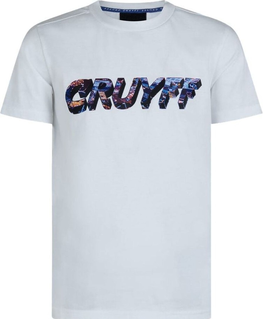 Kids Cruyff T-Shirts | Cruyff City T-Shirt Kids Wit Wit