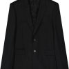 Heren Givenchy | Givenchy Givenchy Wool Blazer Zwart