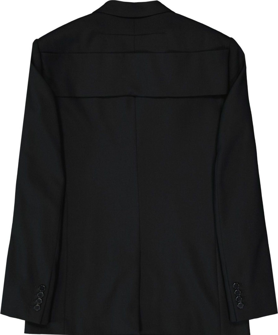 Heren Givenchy | Givenchy Givenchy Wool Blazer Zwart