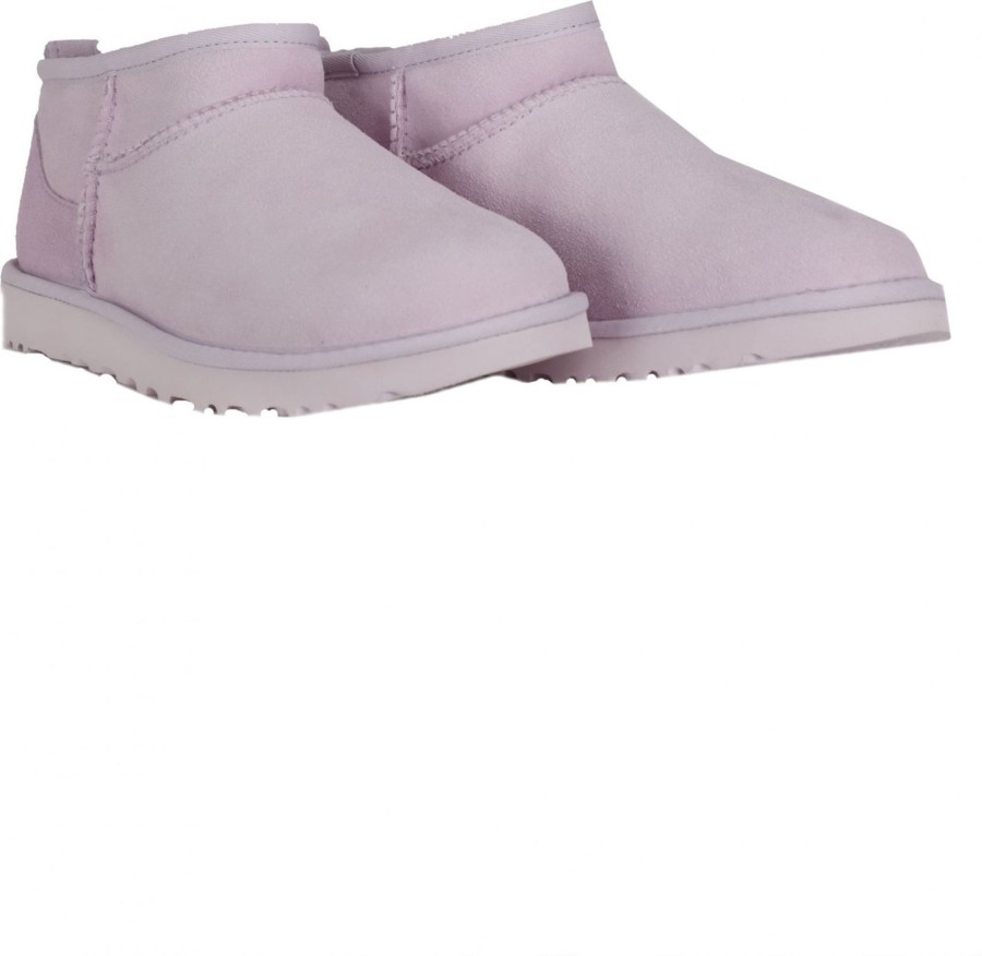 Dames UGG | Ugg Enkellaarzen Classic Ultra Mini 1116109 Paars