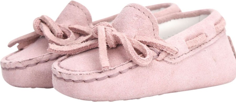 Kids Tod's Schoentjes | Tod'S Baby Mocassin Veter Roze Roze