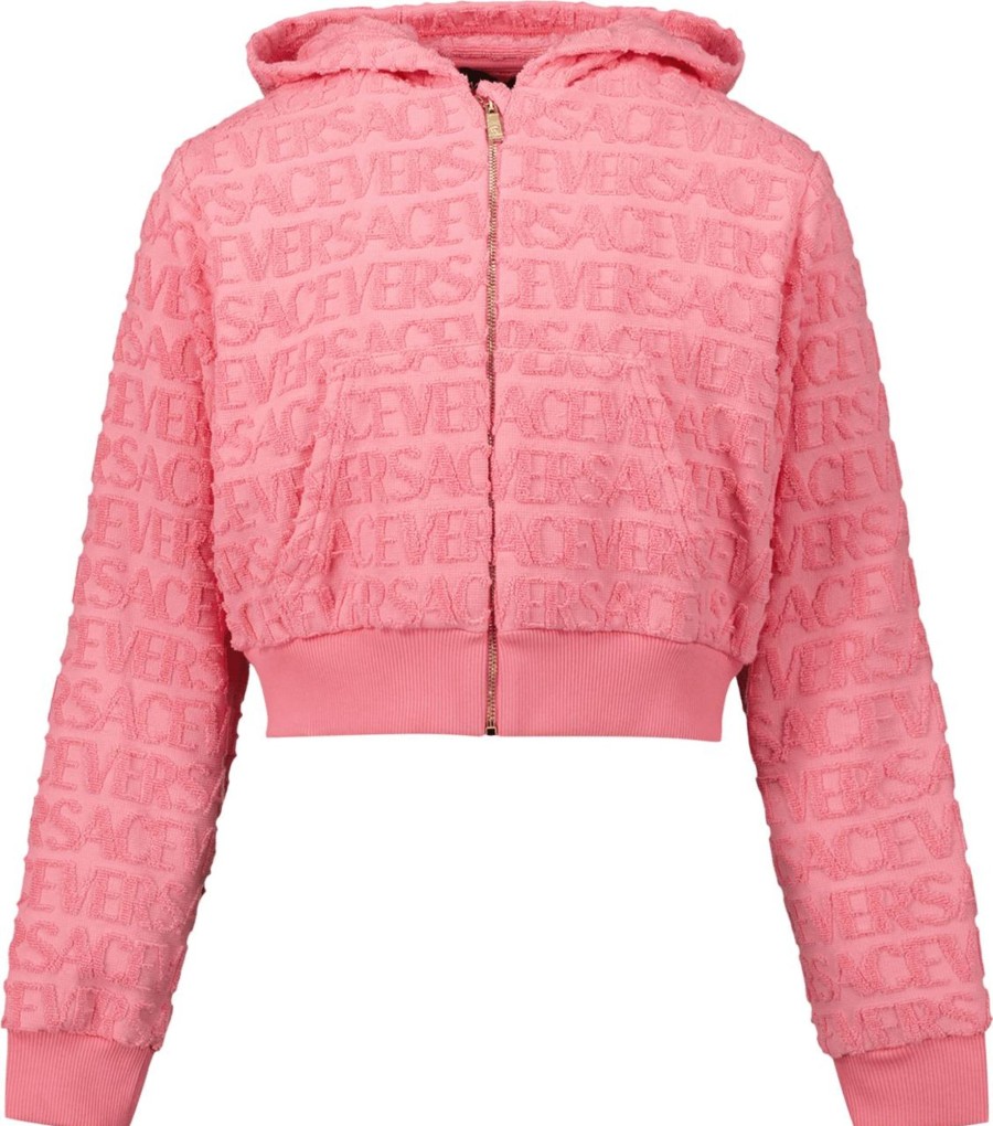 Kids Versace Vesten | Versace Versace Kinder Meisjes Vesten Roze Roze