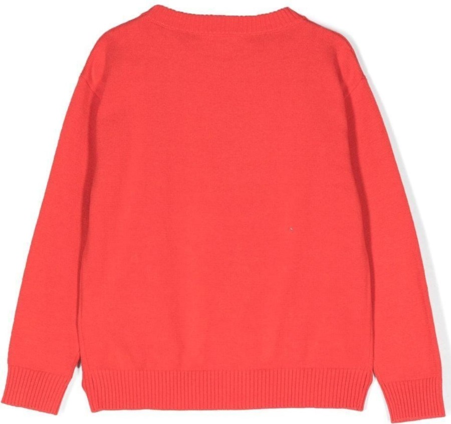 Kids Moschino Truien | Moschino Sweater Red Rood