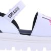 Kids Dsquared2 Slippers | Dsquared2 Icon Fusbet Sandals Forever Ic Wit