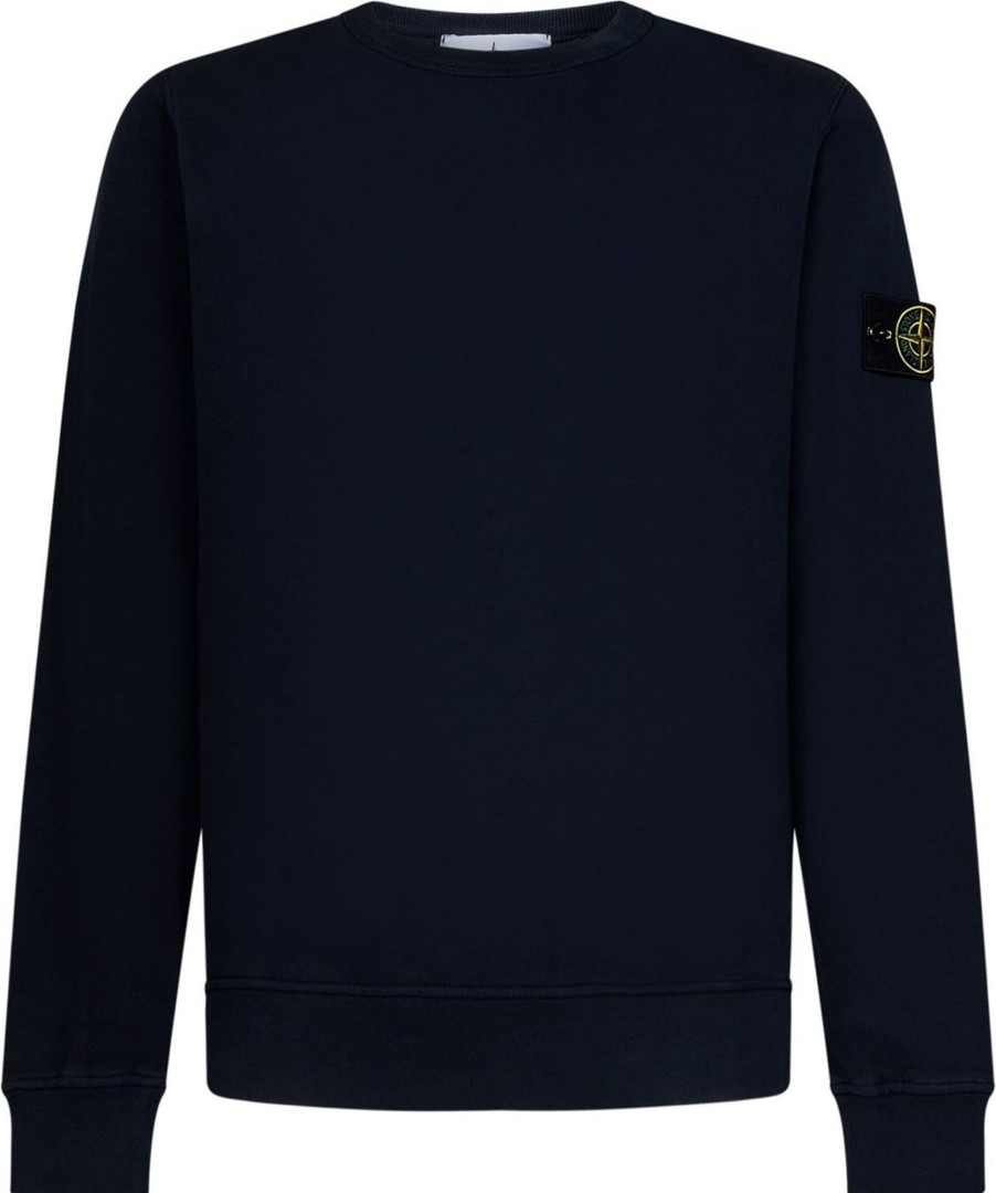 Heren Stone Island | Stone Island Stone Island Sweaters Blue Blauw