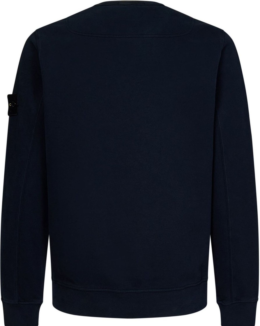 Heren Stone Island | Stone Island Stone Island Sweaters Blue Blauw