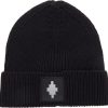 Kids Marcelo Burlon Accessoires | Marcelo Burlon Cross Patch Beanie Zwart