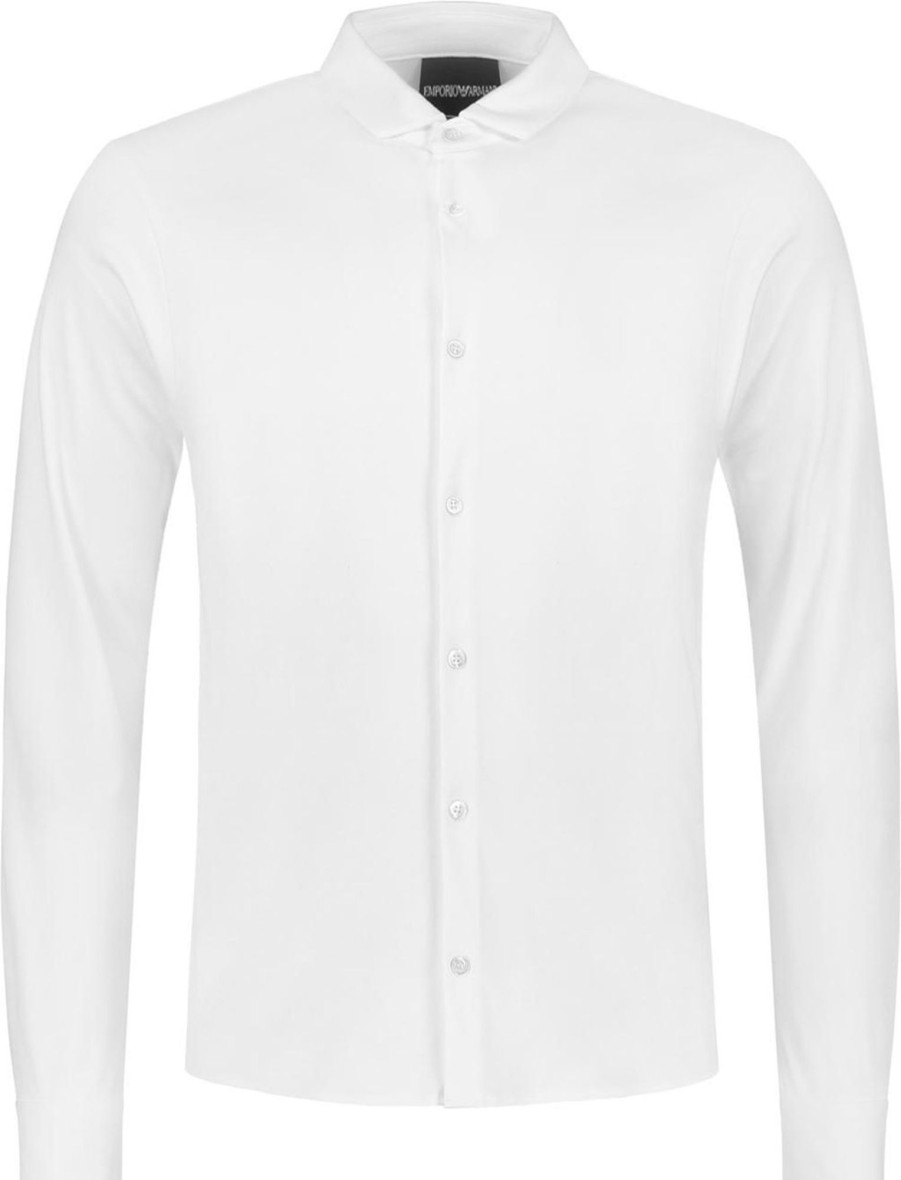 Heren Emporio Armani | Emporio Armani Camicia Wit