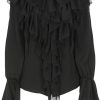 Dames Pinko | Pinko Shirts Black Zwart