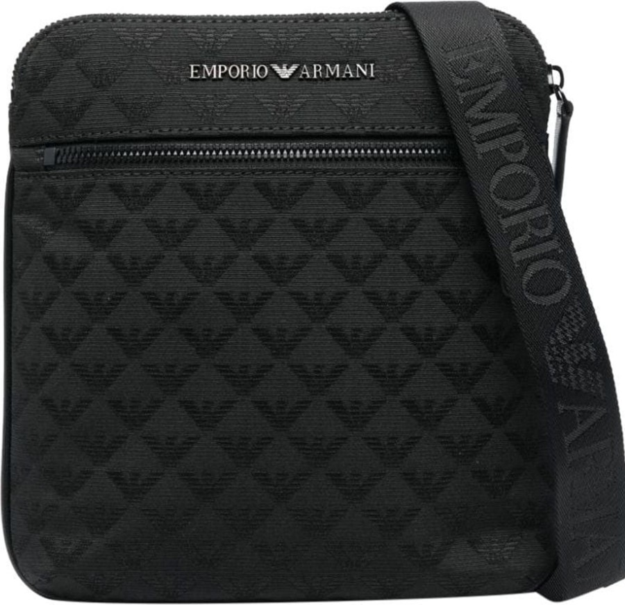 Heren Emporio Armani | Emporio Armani Bags Black Zwart