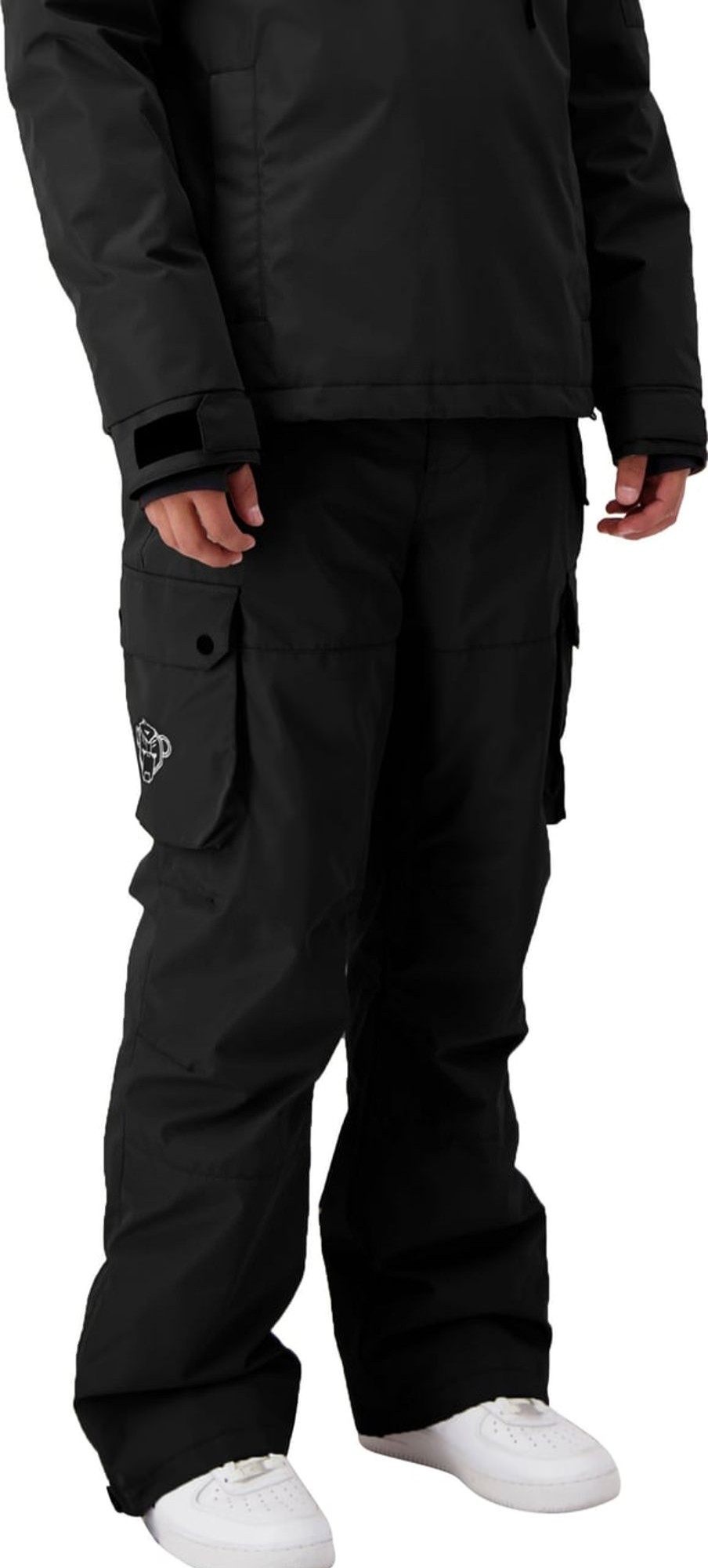 Heren Black Bananas | Black Bananas Everest Pants Zwart