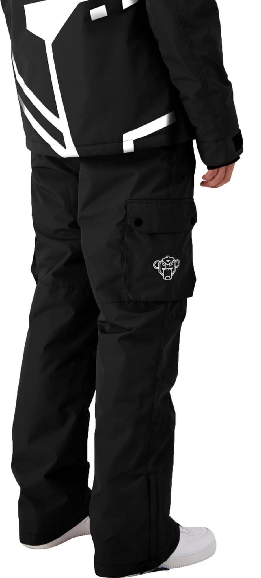 Heren Black Bananas | Black Bananas Everest Pants Zwart