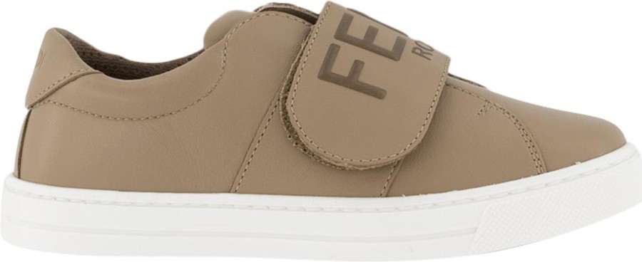 Kids Fendi Sneakers | Fendi Fendi Kinder Unisex Sneakers Beige Beige