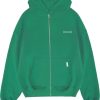 Heren Richesse | Richesse Zipped Hoodie Groen Groen