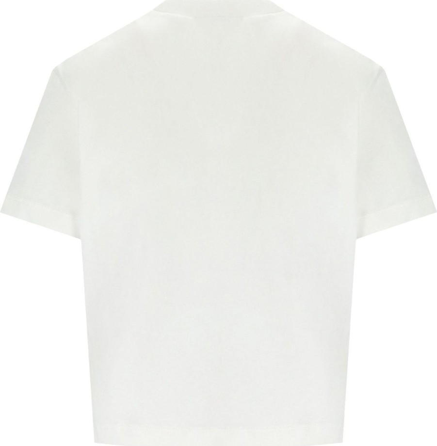 Dames Dsquared2 | Dsquared2 T-Shirts And Polos White Wit