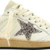 Dames Golden Goose | Golden Goose Ball Star White Antrac Wit