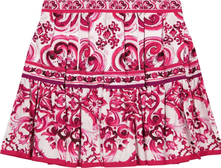 Kids Dolce & Gabbana Rokken | Dolce & Gabbana Dolce & Gabbana Kinder Meisjes Rok Fuchsia Roze