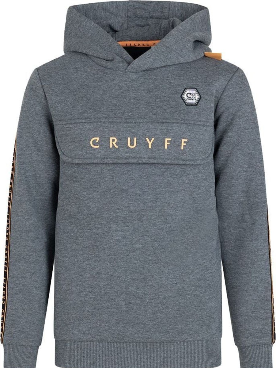 Kids Cruyff Sets | Cruyff Gamer Hoodie Kids Grijs Grijs