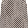 Dames Malelions | Malelions Monogram Slip Dress - Taupe/Brown Taupe