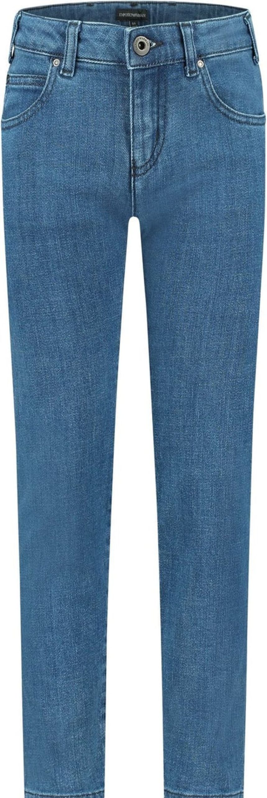 Kids Emporio Armani Broeken | Emporio Armani Pockets Pant Blauw